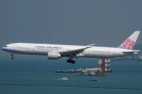 チャイナエアライン 梅花旗