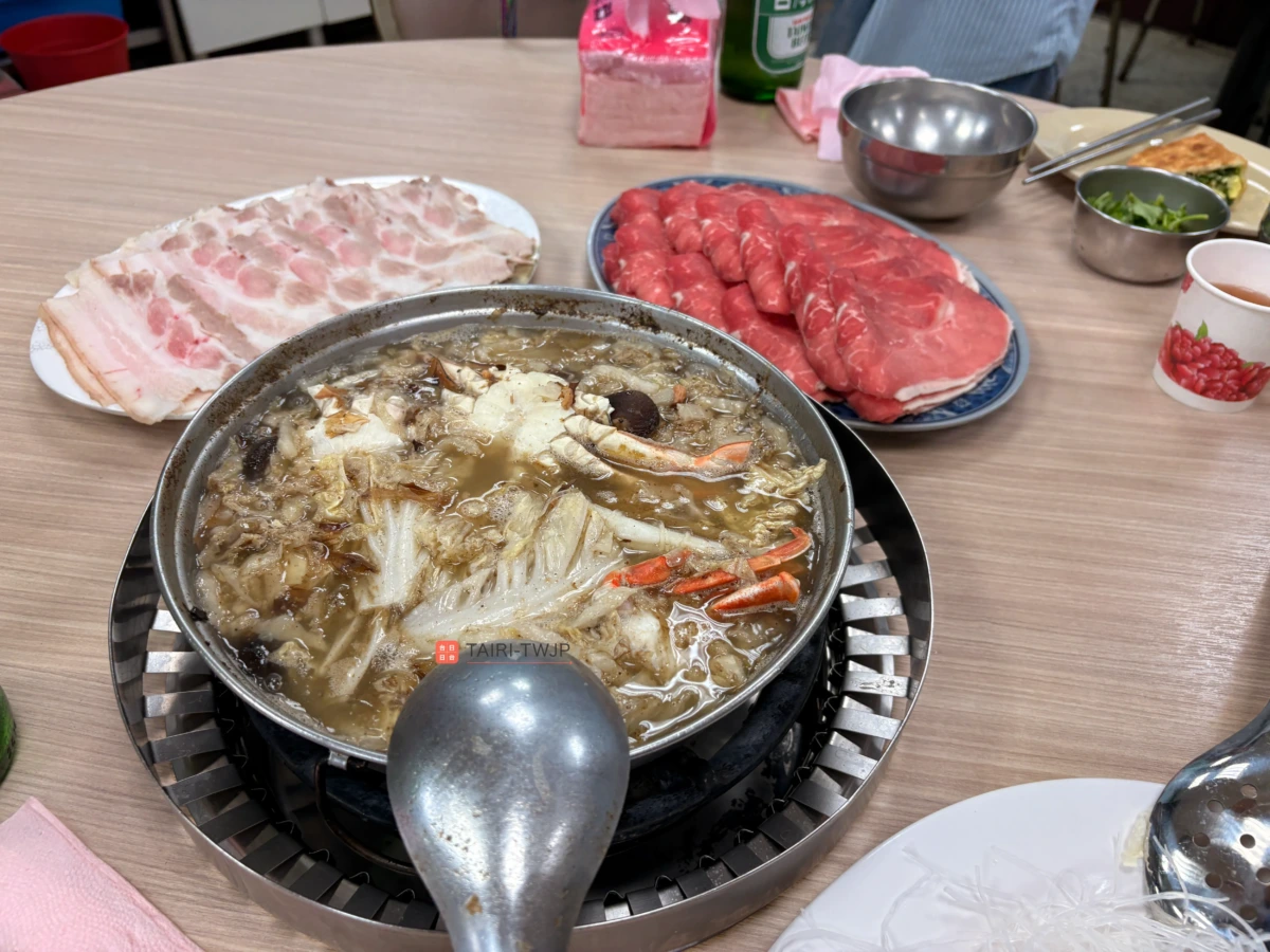 長白小館の3-4人前鍋