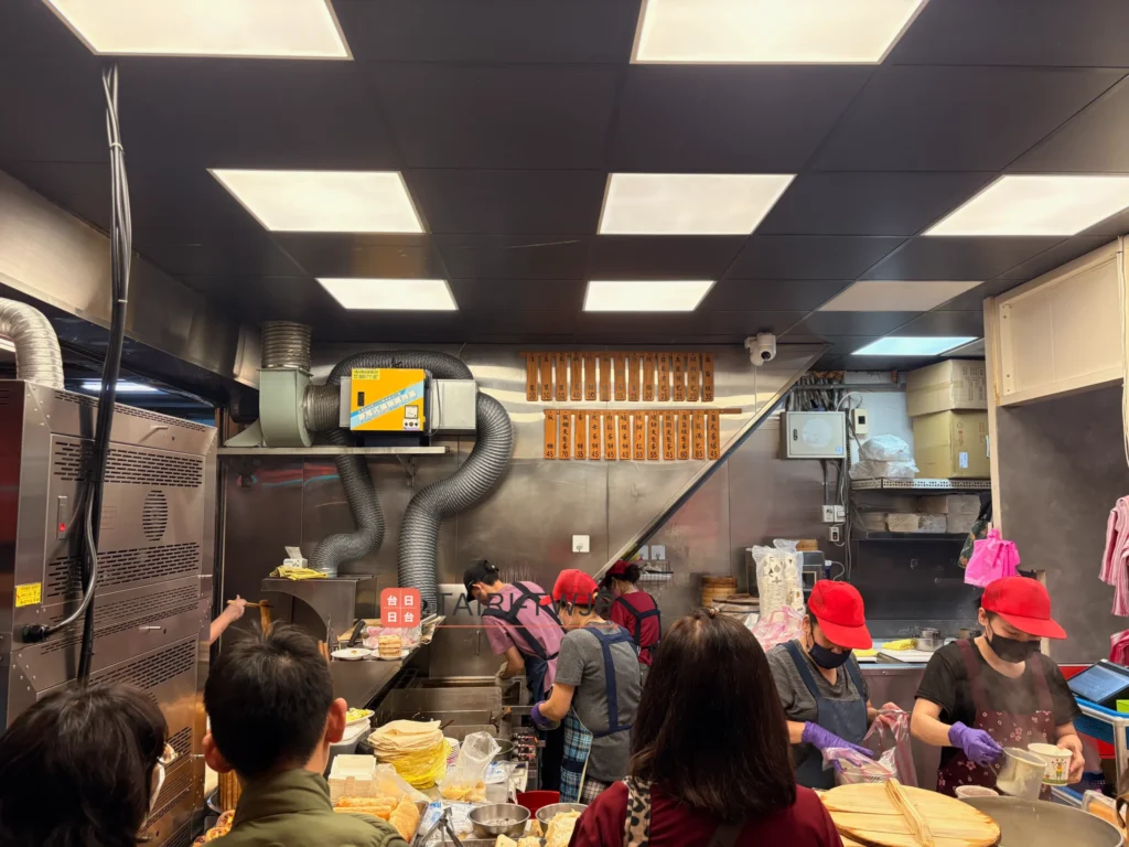 曾家豆漿-店内メニュー