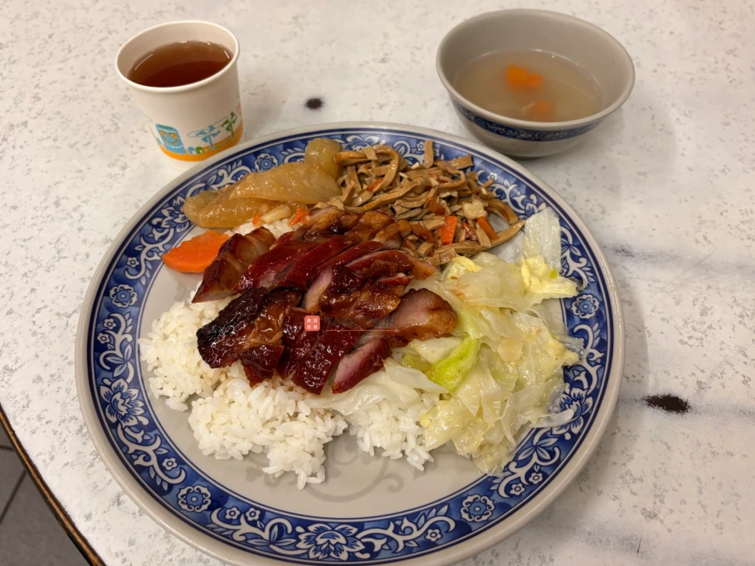 香港鴻圖燒臘の叉燒飯