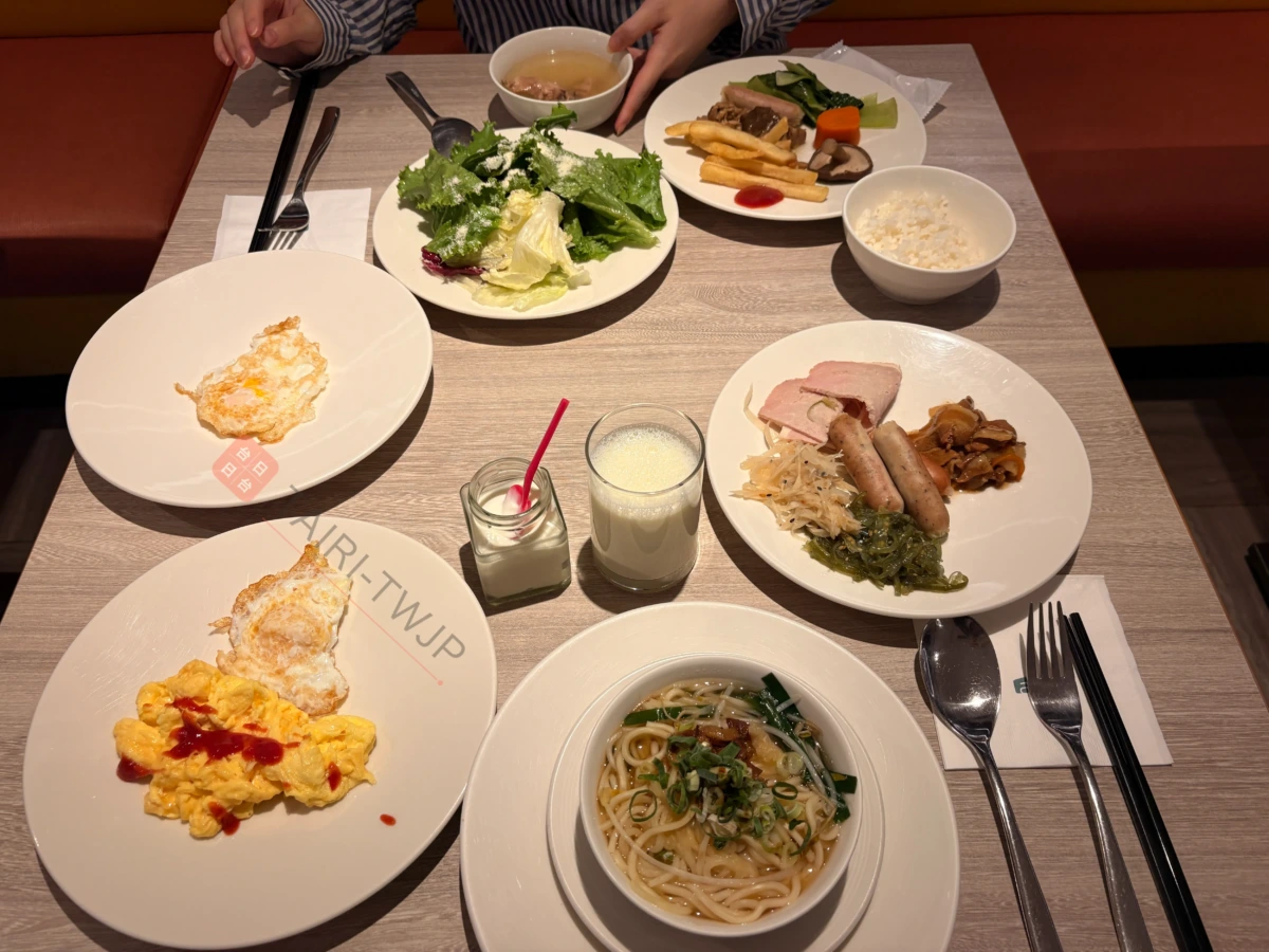 アロフト台北北投の朝食